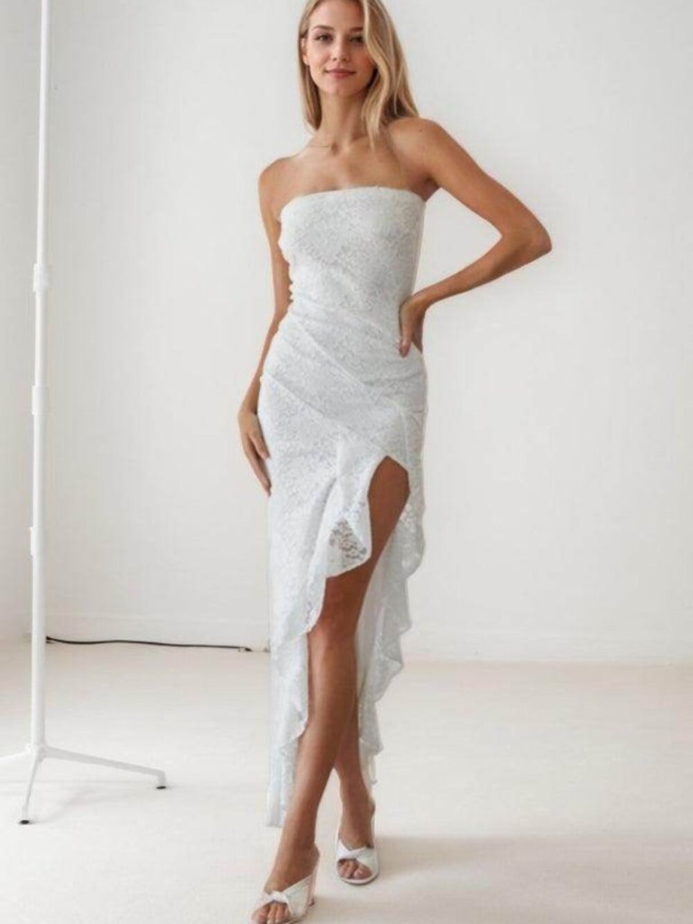 WEDDING -lace sheath dress